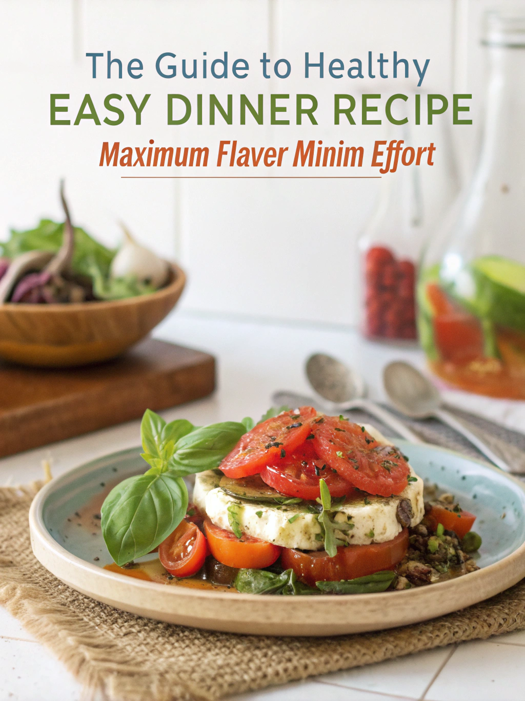 The Guide to Healthy Easy Dinner Recipes: Maximum Flavor, Minimum Effort