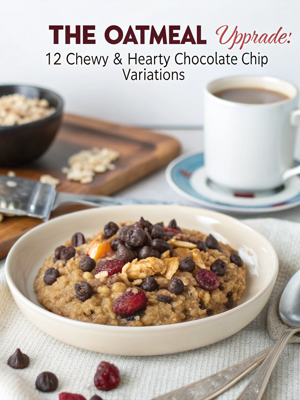 The Oatmeal Upgrade: 12 Chewy & Hearty Chocolate Chip Variations