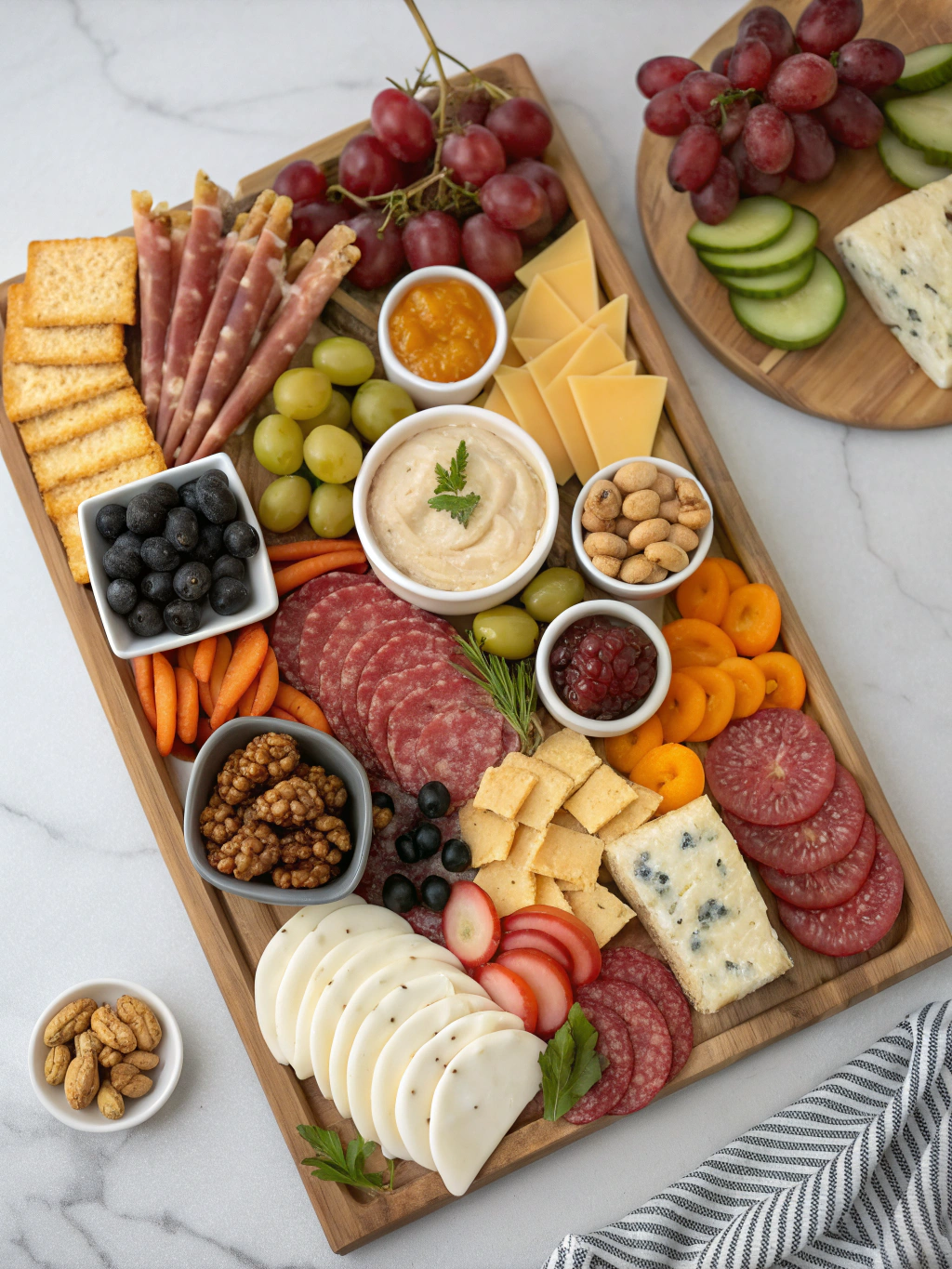 The Ultimate Charcuterie Board: Dips and Appetizers Edition