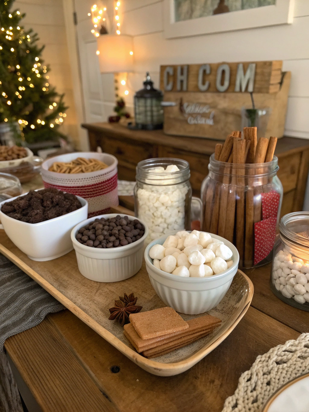 The Ultimate Farmhouse Hot Cocoa Bar: Decor & Setup Guide