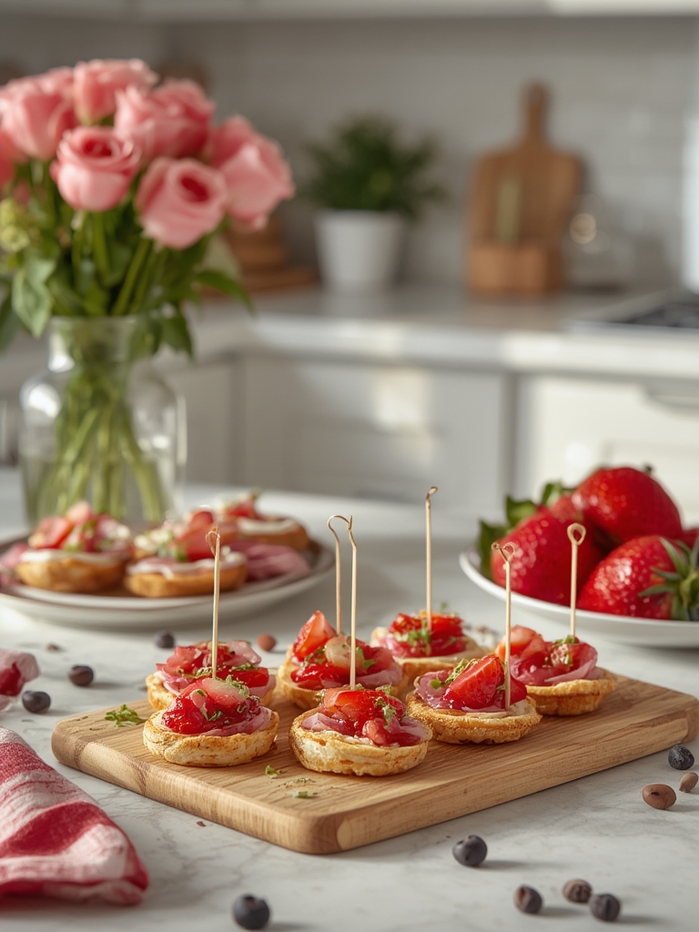 Easy Valentines Day Appetizers to Start the Romance