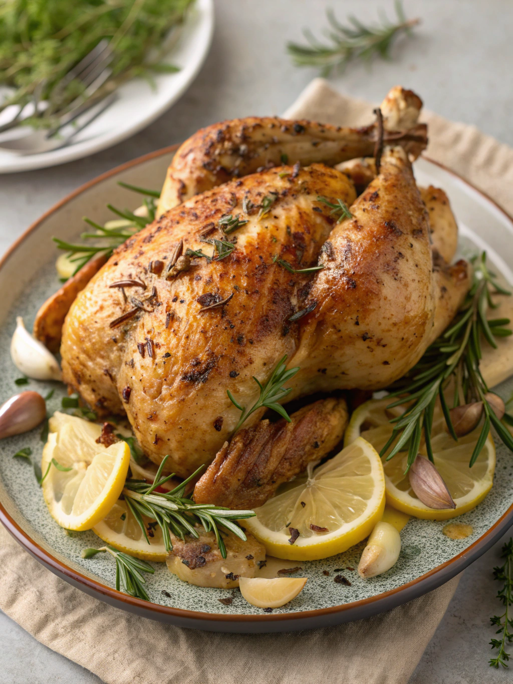 Winner Winner Chicken Dinner: One-Pan Garlic Herb Roast