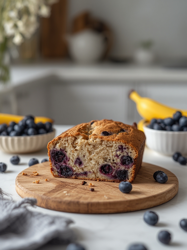 The Moistest Banana Blueberry Bread You’ll Ever Bake