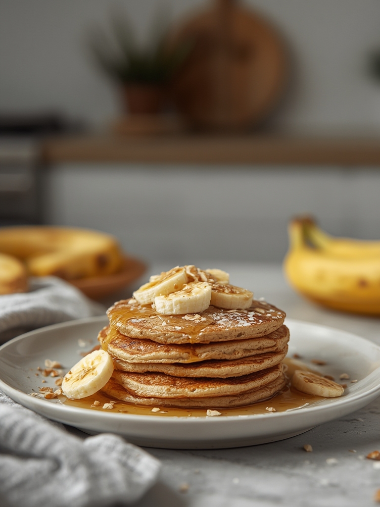 Banana Oat Pancakes: The Gluten-Free Breakfast of Champions