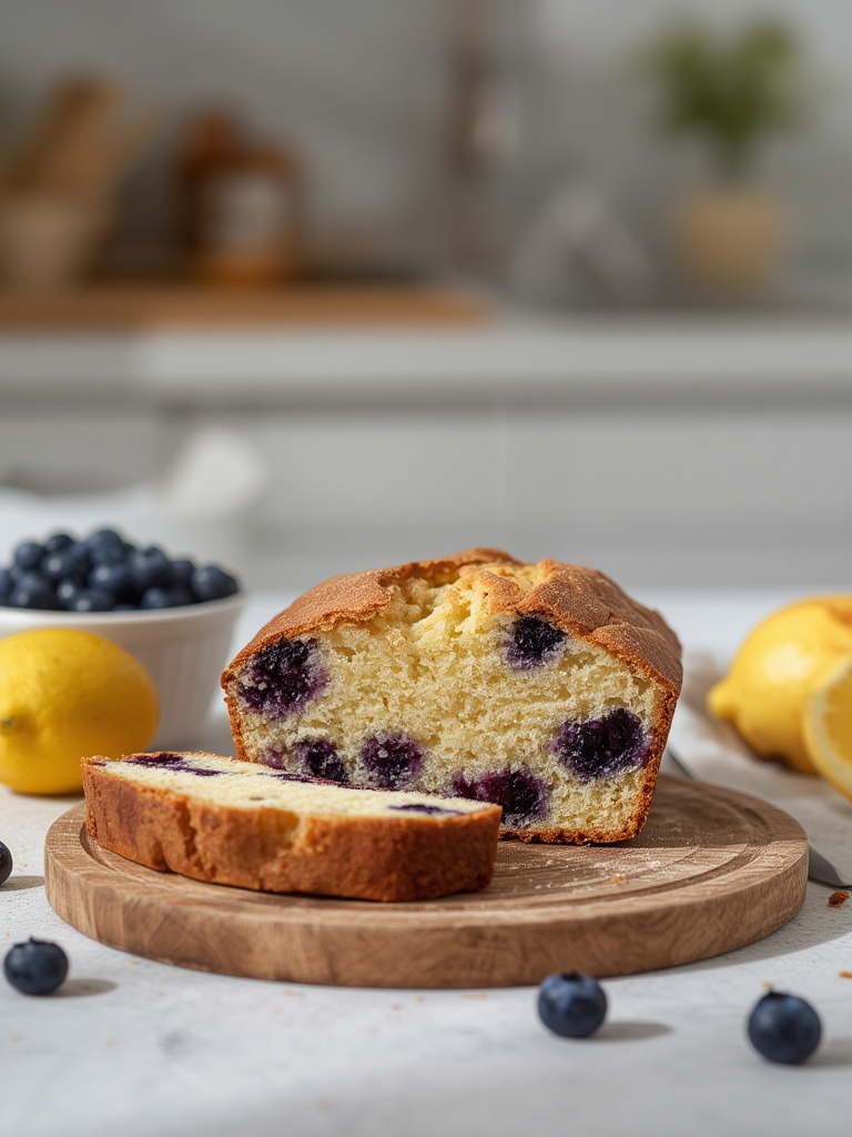 Blueberry Lemon Bread with Lemon Glaze: A Weekend Baking Project