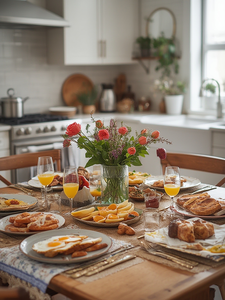 brunch setup ideas