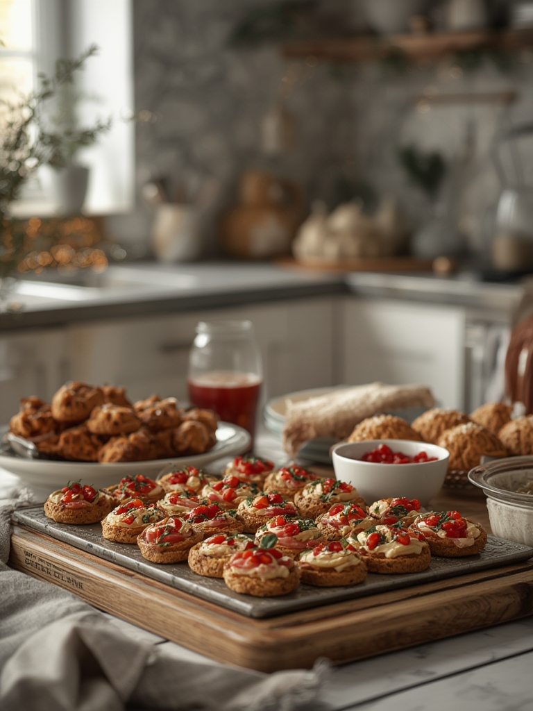 Christmas Finger Foods: beef Wrapped Everything (Dates, Shrimp, Figs)