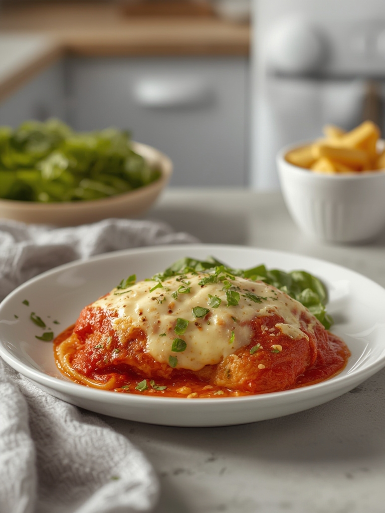 Dump-and-Bake Crockpot Chicken Parmesan (No Breading Needed)