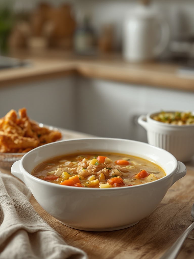 Healthy Crockpot Chicken Vegetable Soup Detox Recipe