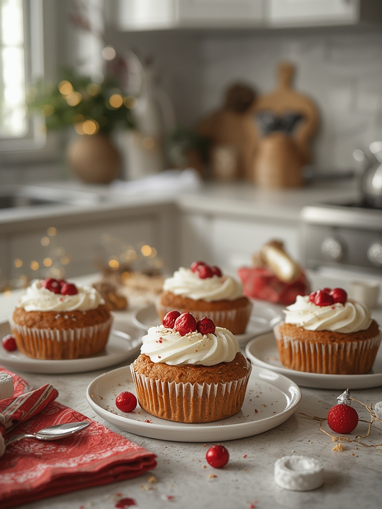 Fun Christmas Desserts: Wreaths, Trees, and Santa Hats