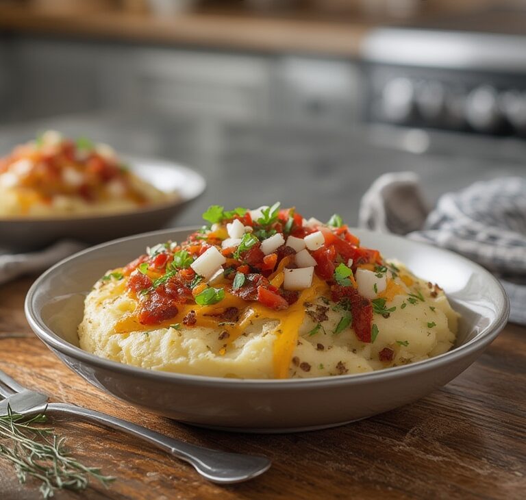 loaded mashed potatoes