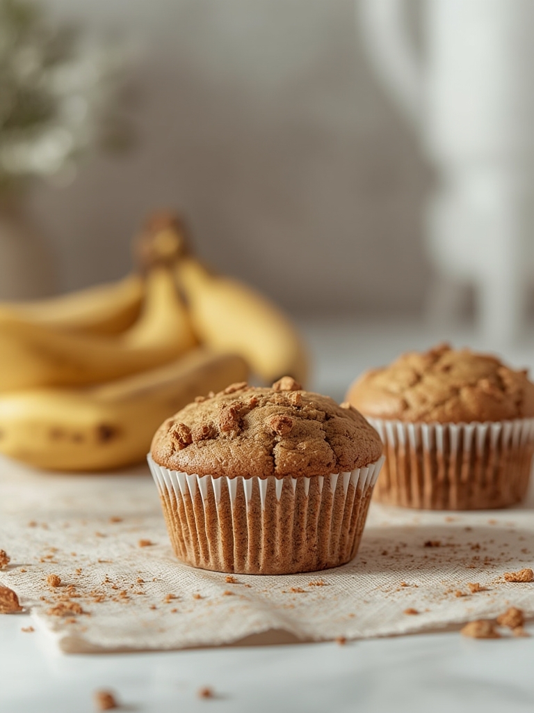 5 High-Protein Banana Muffins for a Post-Workout Snack