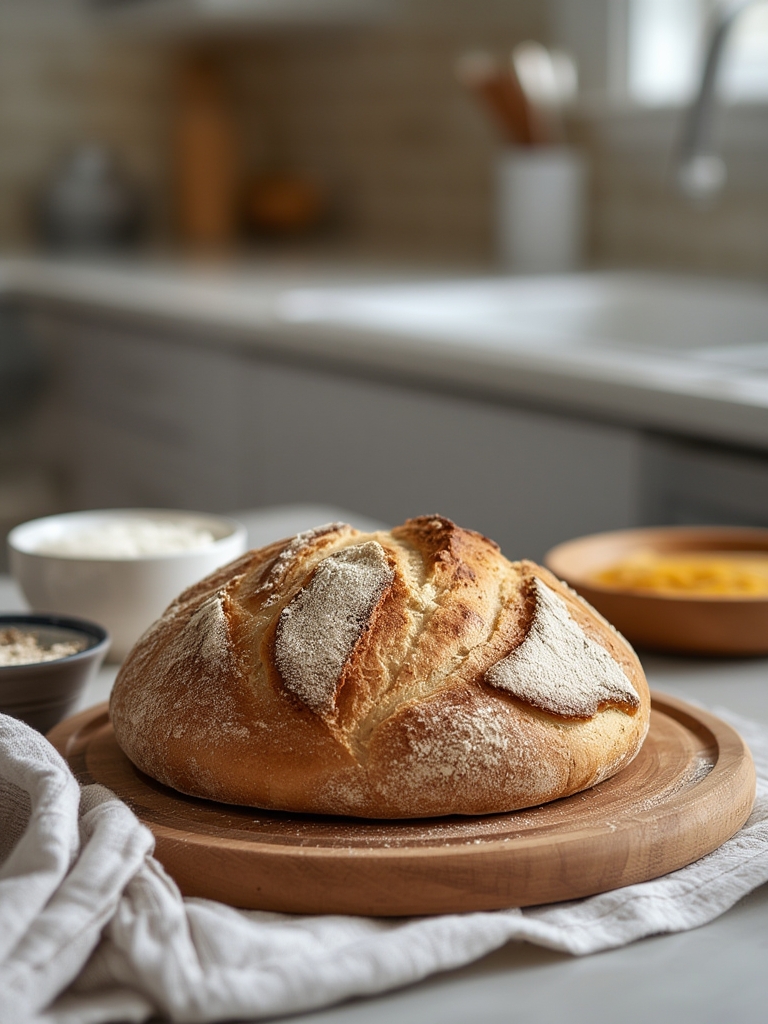 Same-Day Sourdough Bread: Fresh Loaf from Starter to Oven in 6 Hours