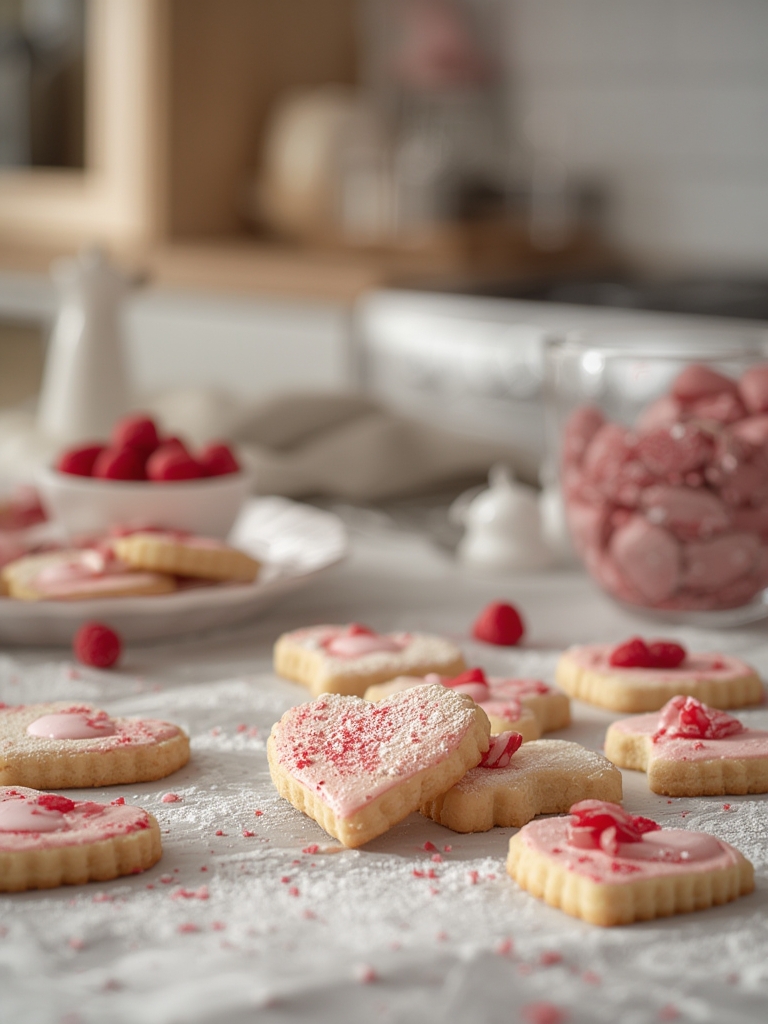 The Best Soft & Chewy Valentine Sugar Cookies Recipe