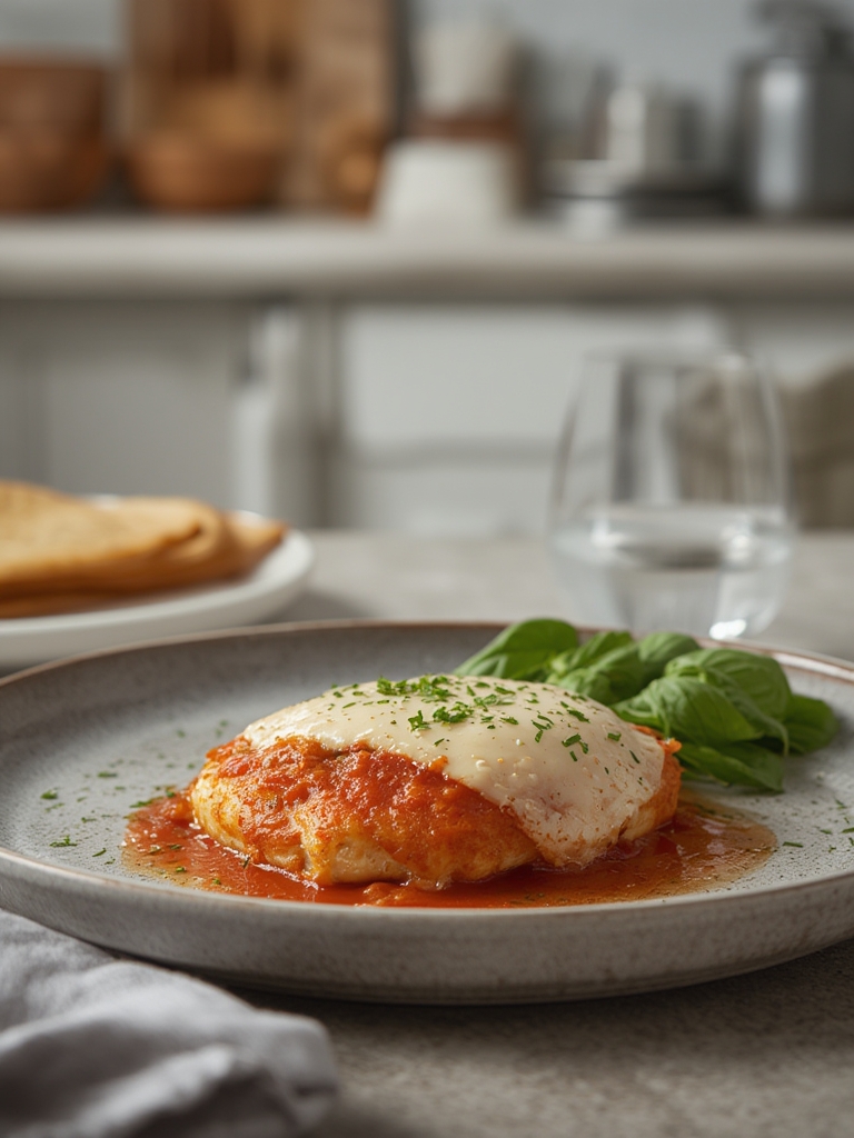 Air Fryer Chicken Parmesan: Crispy, Cheesy, and Half the Calories (Healthy and Delicious!)