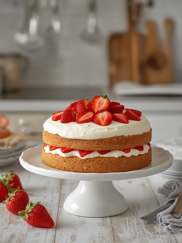 5 Easy Strawberry Shortcake Cake Simple Recipes for Beginners