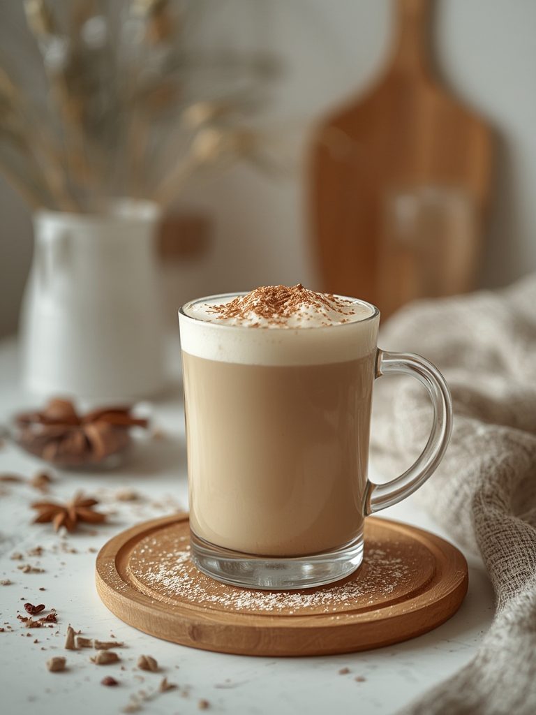 The Perfect Homemade Chai Latte Drink for Rainy Days