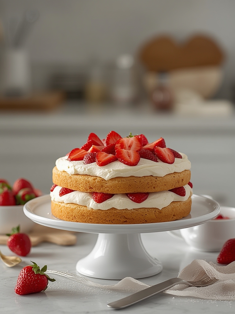 Homemade Strawberry Shortcake Cake: A Step-by-Step Guide