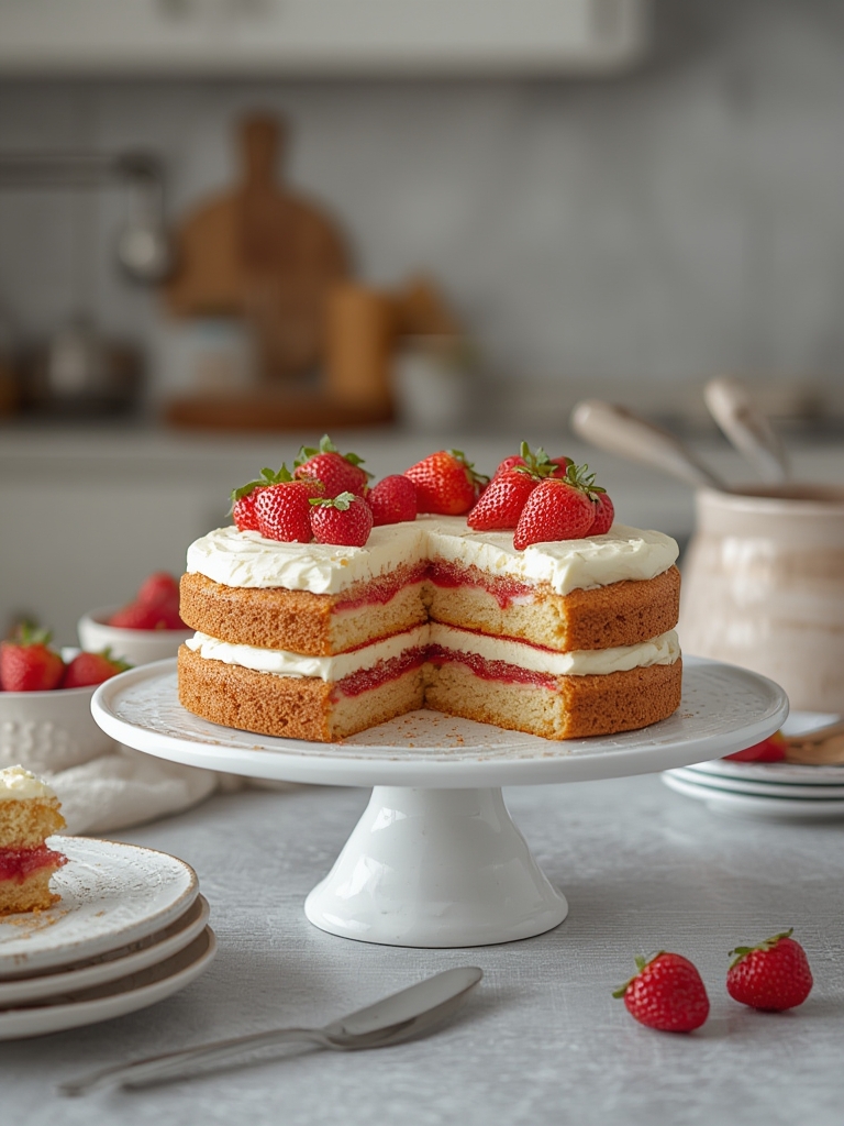 Shortcake Cake Recipe: The Perfect Biscuit-Cake Hybrid