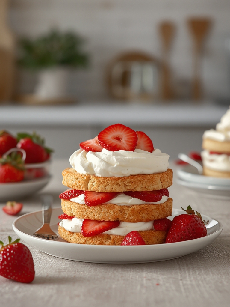 5-Minute Strawberry Shortcake With Cool Whip