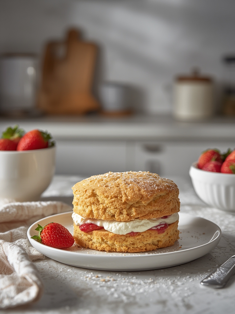 The Perfect Vanilla Shortcake Recipe (Fluffy & Moist)