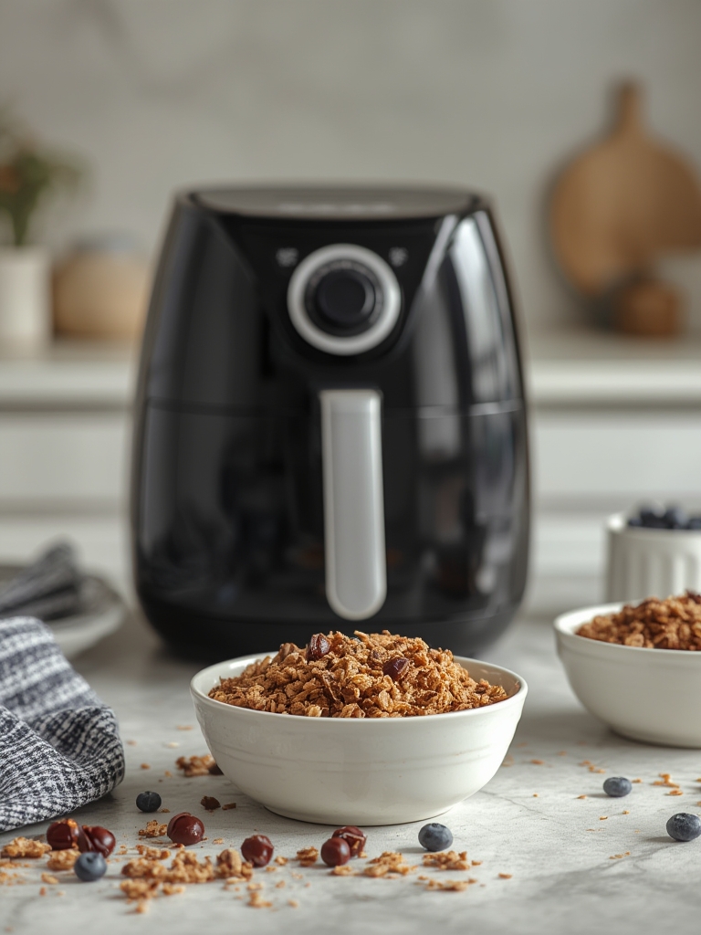 air fryer chocolate granola