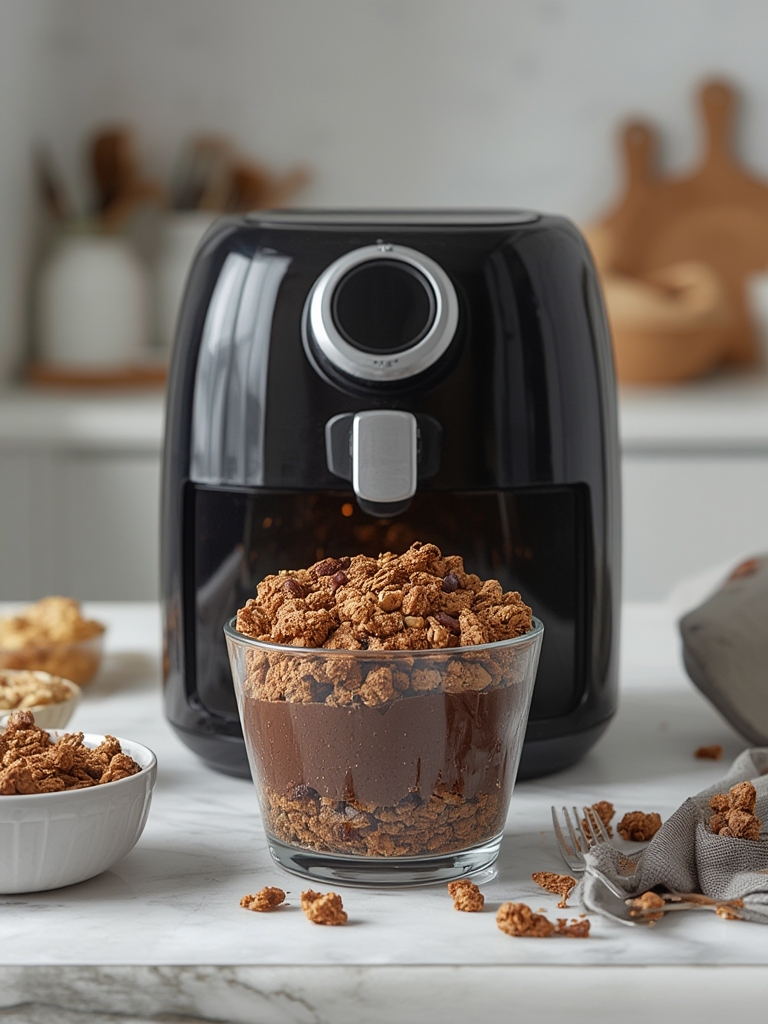 air fryer chocolate granola