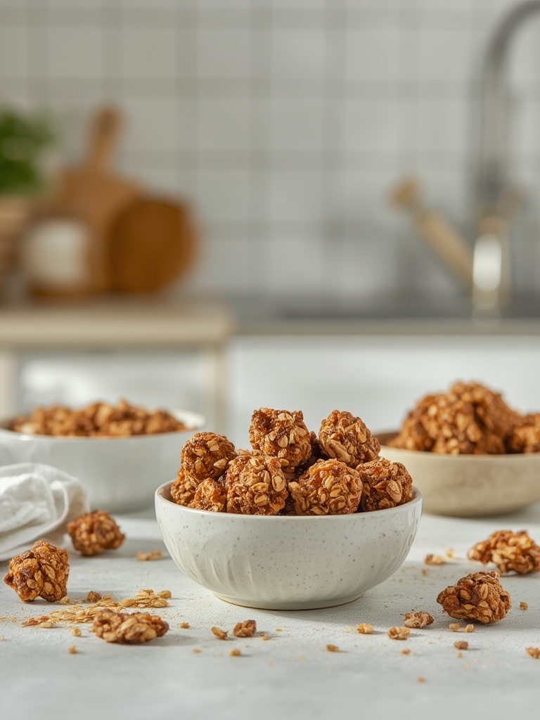 air fryer granola clusters