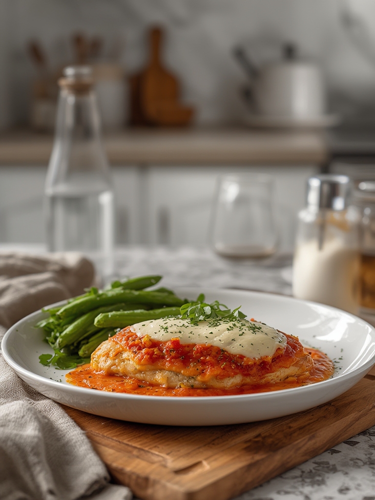 Air Fryer Chicken Parmesan: Crispy, Cheesy, and Half the Calories