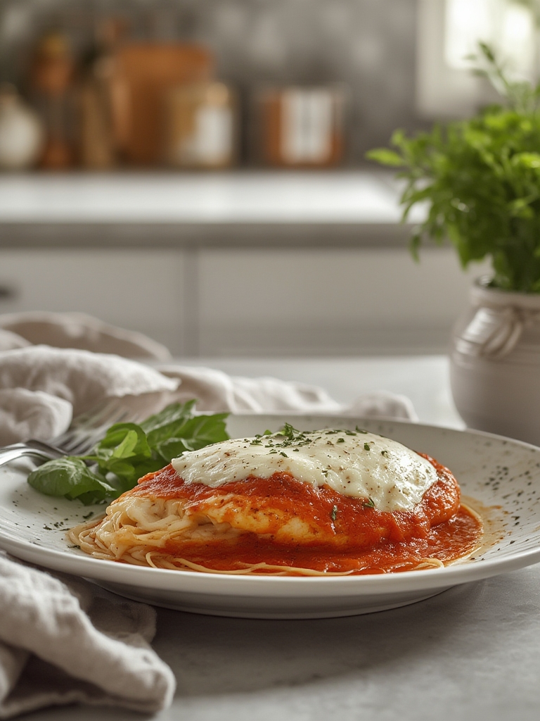 Lazy Day Chicken Parmesan Casserole: No Breading Required
