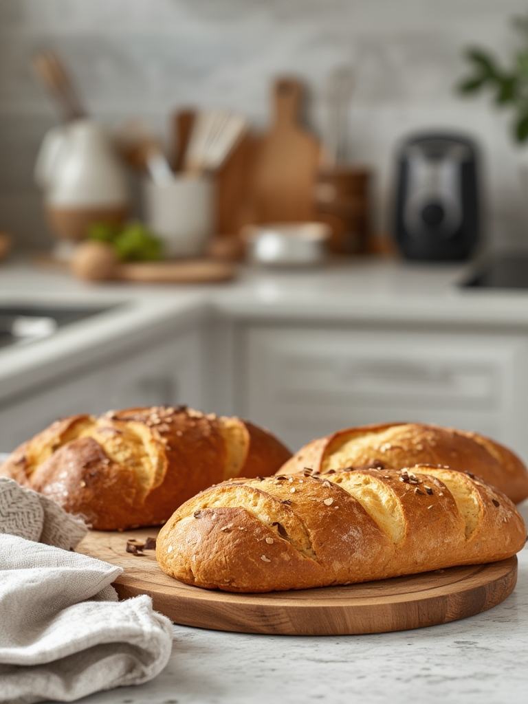 The Miracle Loaf: 4-Ingredient No-Knead Bread