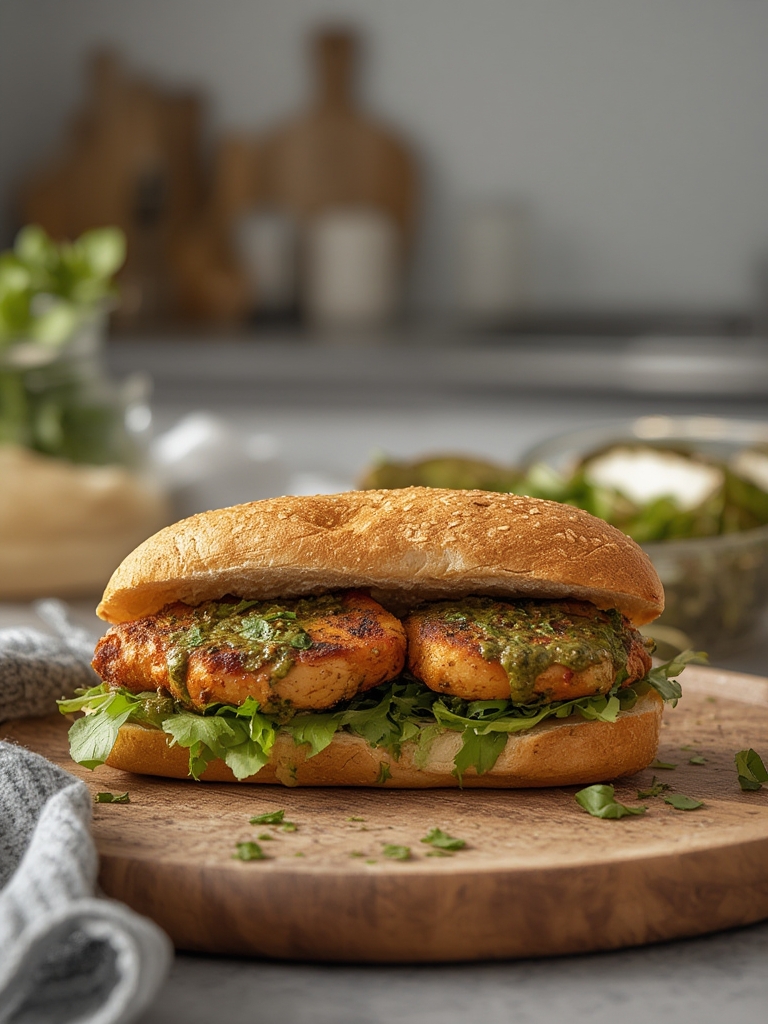 pesto chicken sandwich