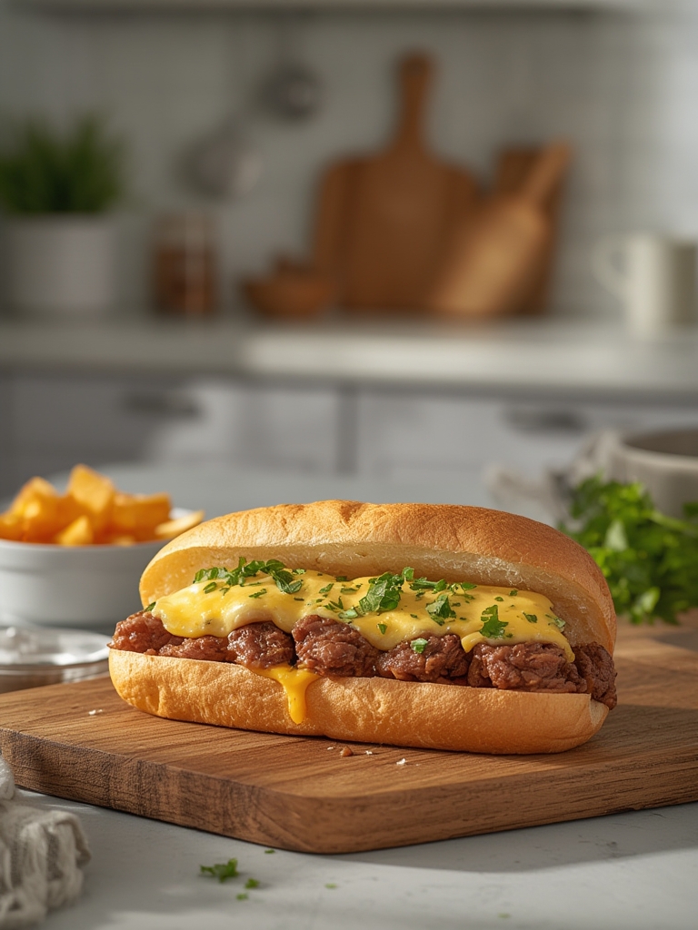 The Real Deal: Authentic Philly Cheesesteak with Homemade Cheez Whiz