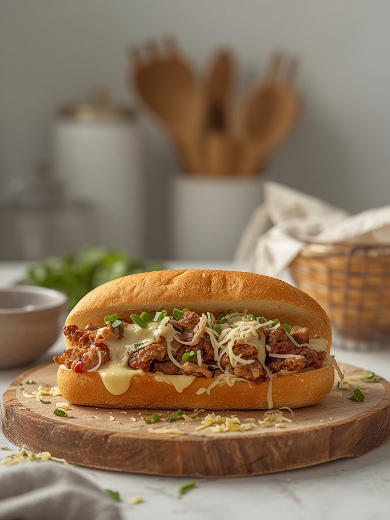 Game Day MVP: Pull-Apart Philly Cheesesteak Sliders on Hawaiian Rolls