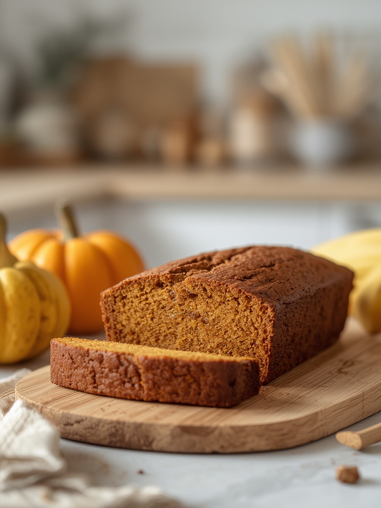 The Cream Cheese Cloud: Pumpkin Spice Banana Bread with a Cheesecake Swirl