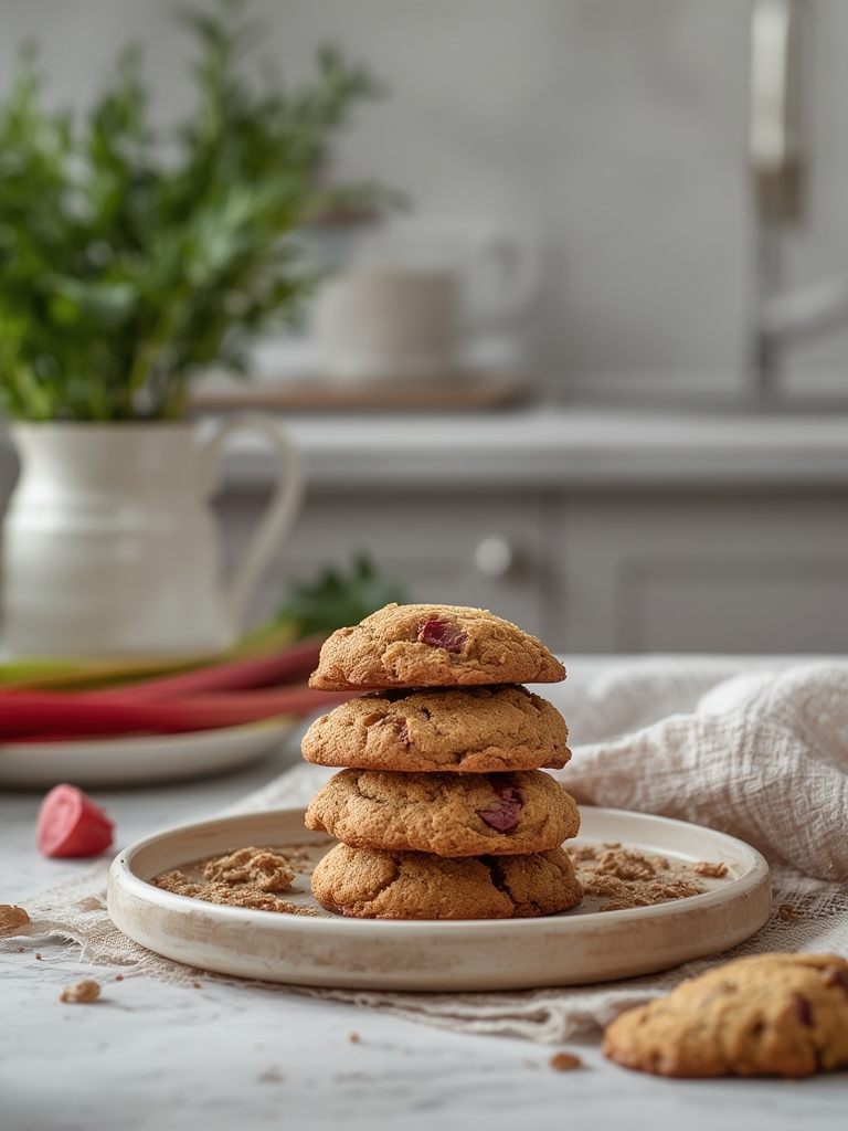 11 Soft & Chewy Rhubarb Cookie Recipes to Try This Season