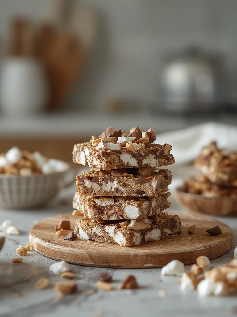 rocky road haystacks