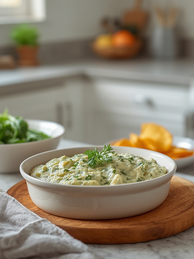slow cooker spinach artichoke dip