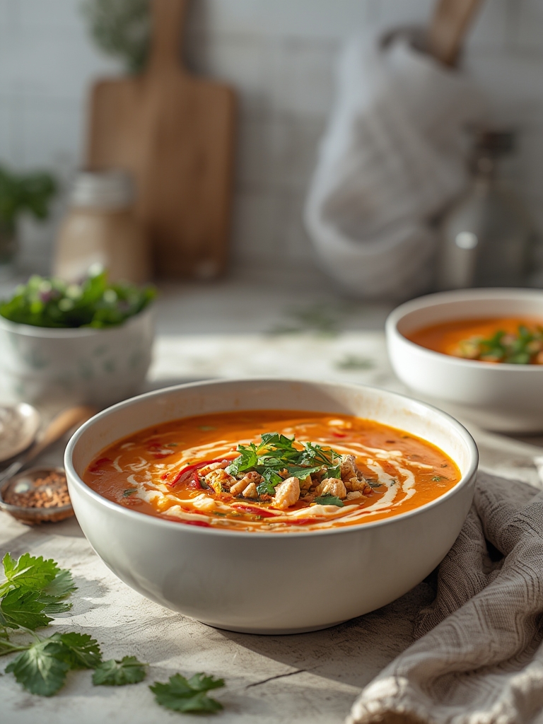 5 Spicy Thai Coconut Soup Recipes with Big Flavor