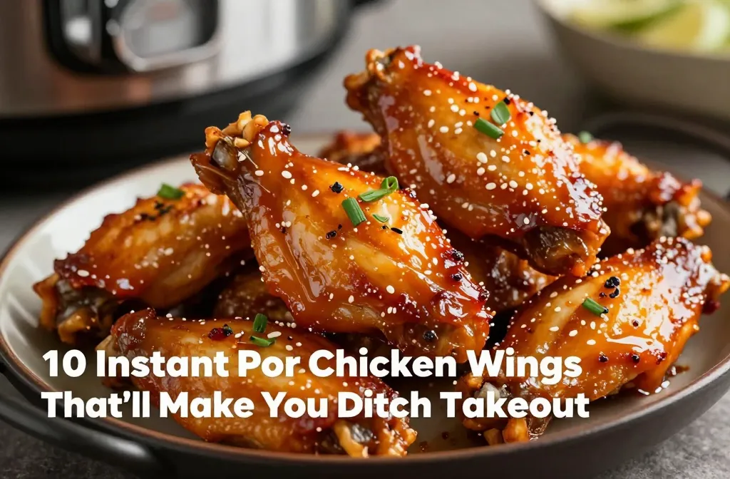 10 Instant Pot Chicken Wings Recipes Fast & Juicy That’ll Make You Ditch Takeout
