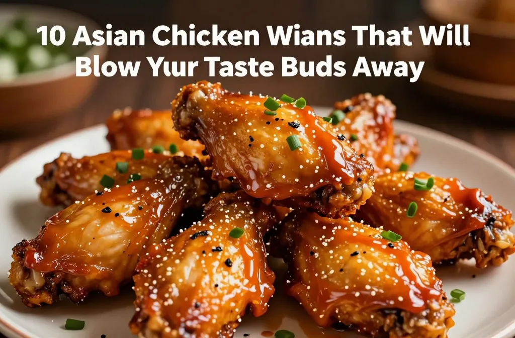 10 Asian Chicken Wings Recipes That Will Blow Your Taste Buds Away