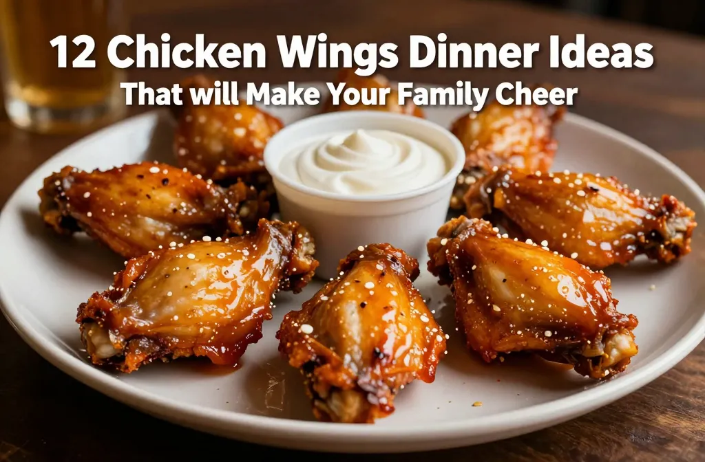 12 Chicken Wings Dinner Ideas That Will Make Your Family Cheer