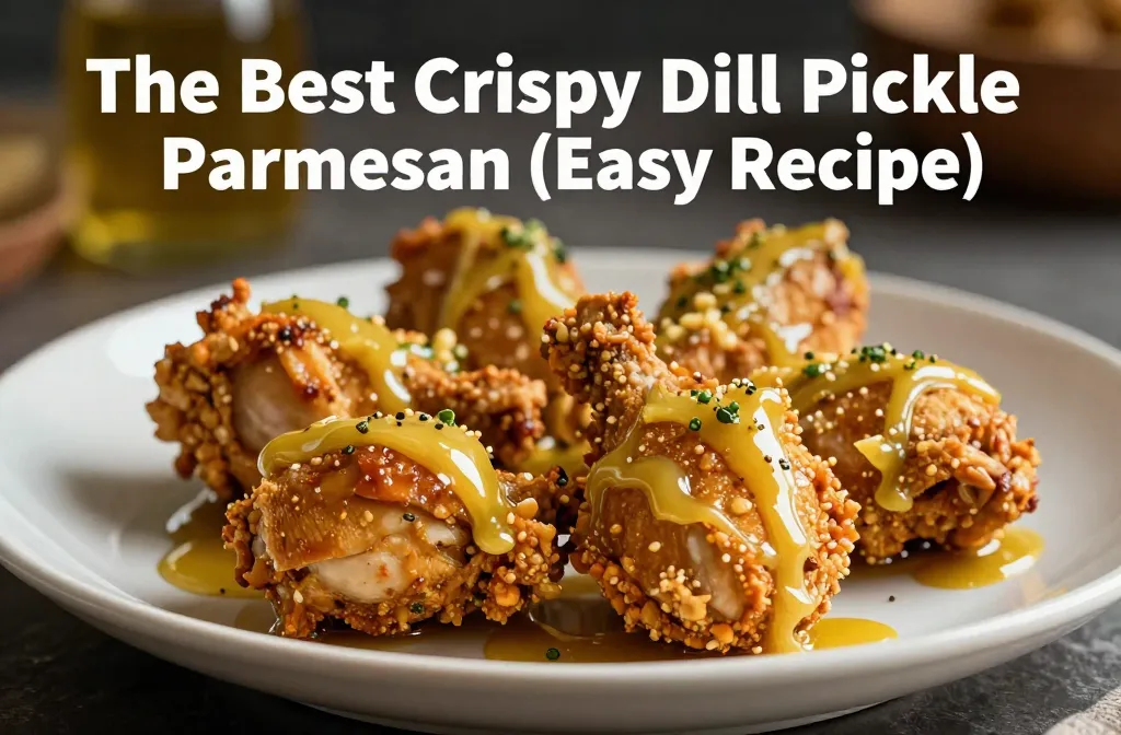 The Best Crispy Dill Pickle Parmesan Chicken (Easy Recipe!)
