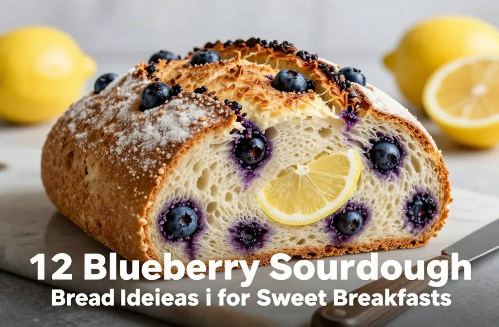 12 Blueberry Lemon Sourdough Bread Ideas for Sweet Breakfasts