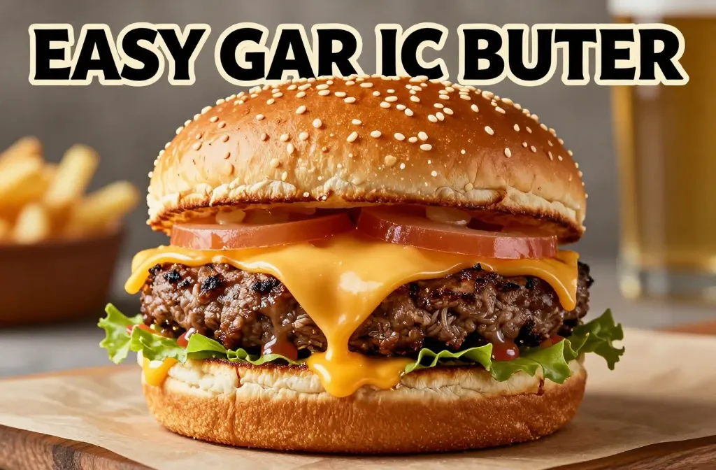 Easy Garlic Butter Beef Cheeseburger Rollups