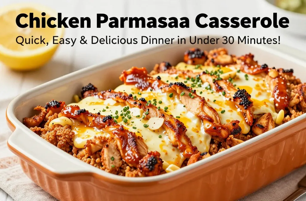 Chicken Parmesan Casserole Recipe: Quick, Easy & Delicious Dinner in Under 30 Minutes!