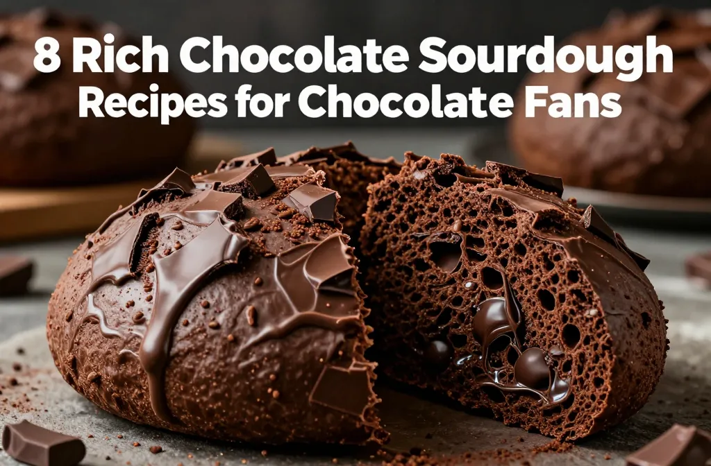 8 Rich Chocolate Sourdough Recipes for Chocolate Fans