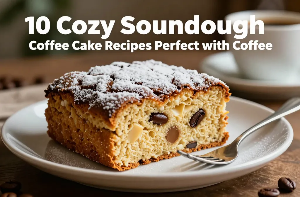 10 Cozy Sourdough Coffee Cake Recipes Perfect with Coffee