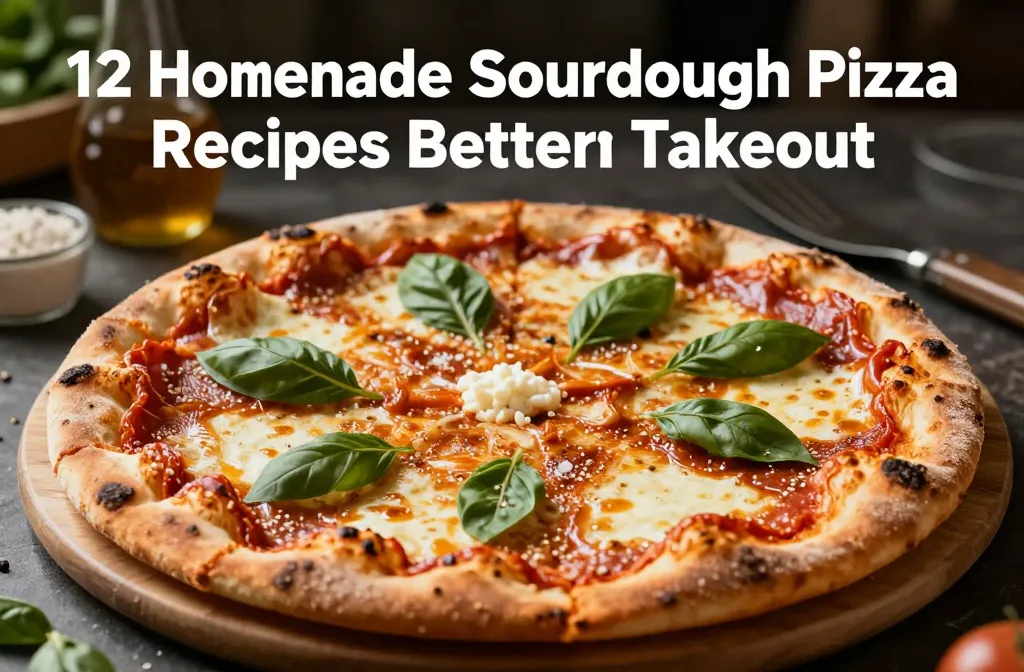 12 Homemade Sourdough Pizza Recipes Better Than Takeout