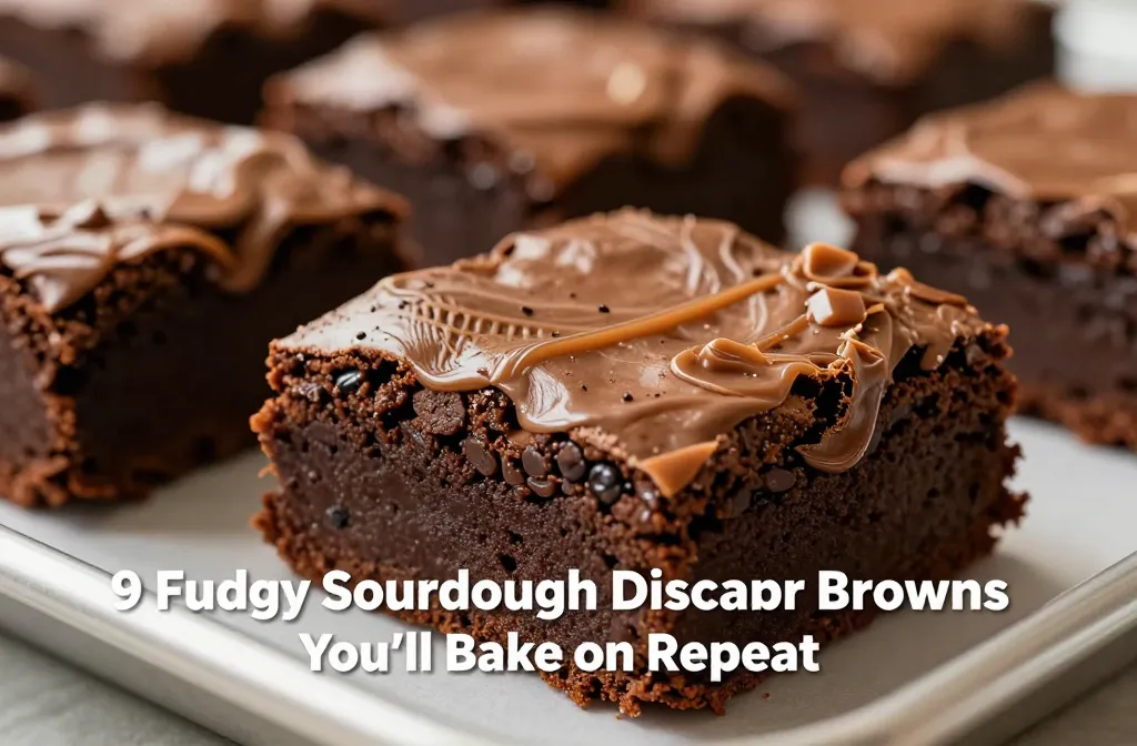 9 Fudgy Sourdough Discard Brownies You’ll Bake on Repeat